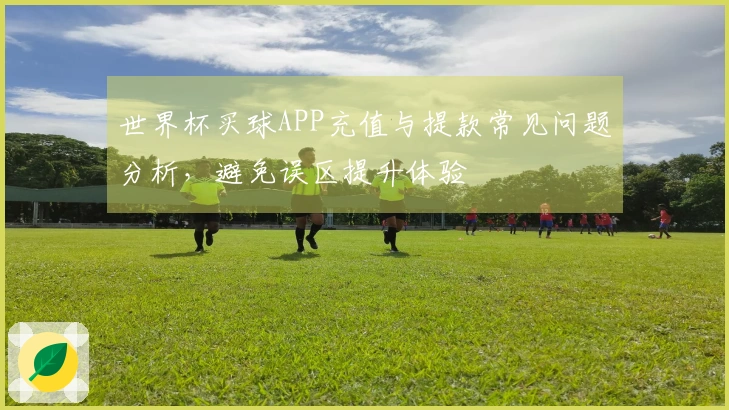 世界杯买球APP充值与提款常见问题分析，避免误区提升体验